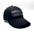 CASQUETTE PLATA O PLOMO NUBUCK FULL BLACK