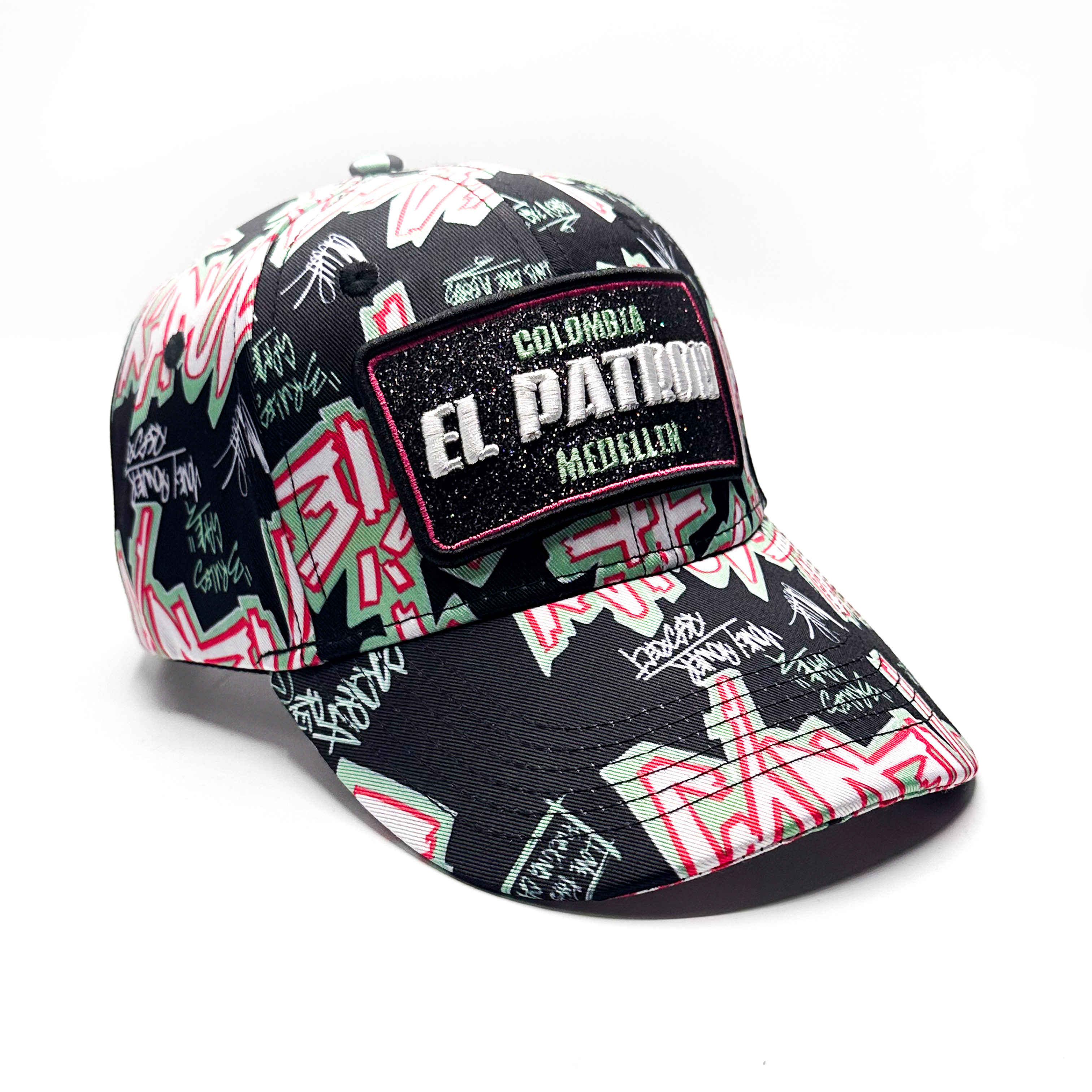 CASQUETTE EL PATRON STAY TRUE BLACK PINKSTACHE