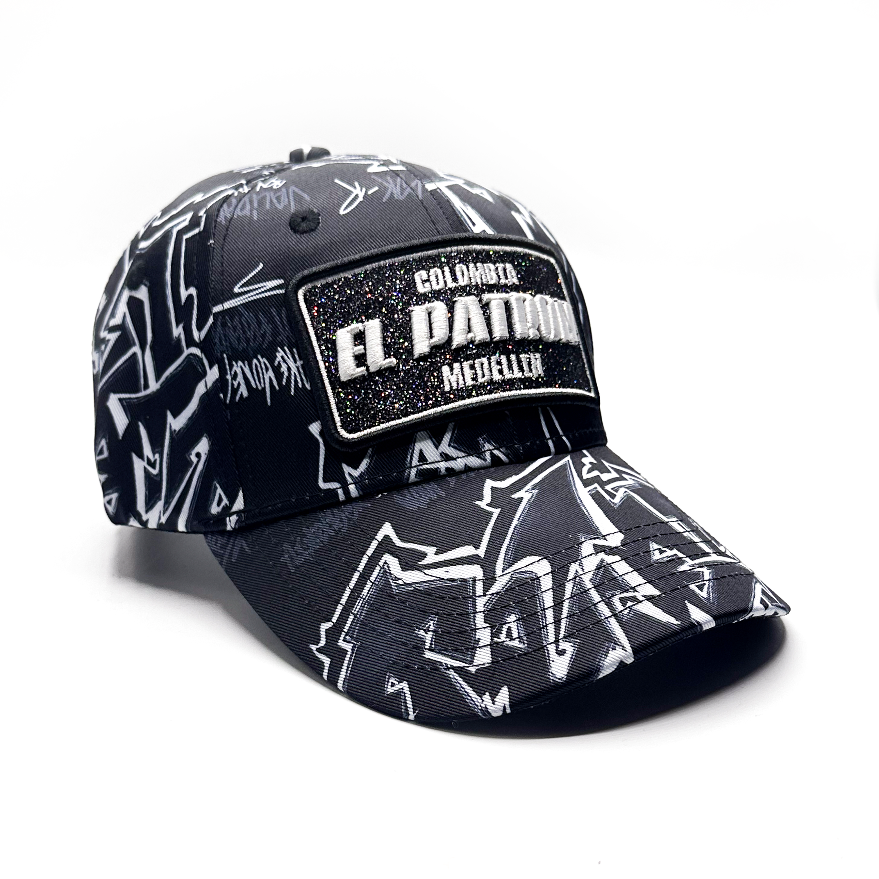 CASQUETTE EL PATRON PRINT FULL BLACK