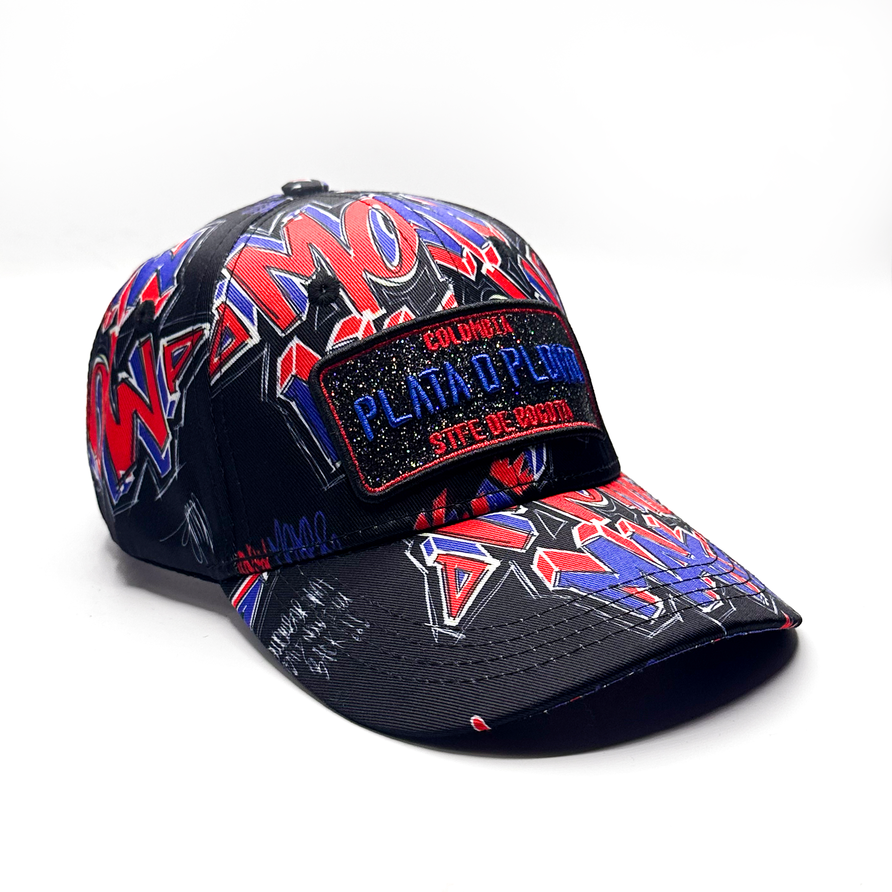 KIDS CASQUETTE PLATA O PLOMO RED BLUE