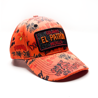 CASQUETTE EL PATRON FULL PRINT ORANGE