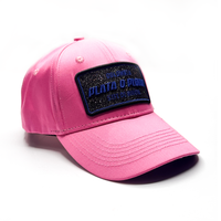 CASQUETTE PLATA O PLOMO PINK BLUE GLITTER