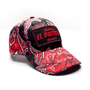 CASQUETTE EL PATRON BLACK RED BIGRAPH