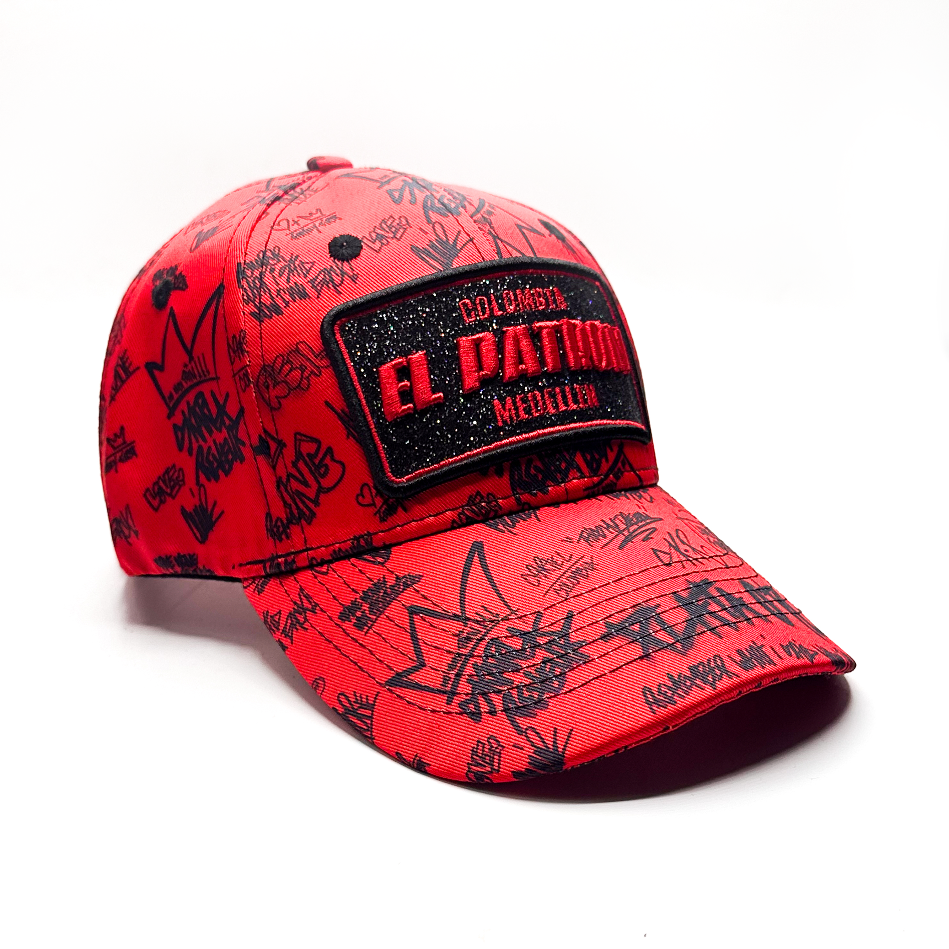 CASQUETTE EL PATRON FULL RED PRINT