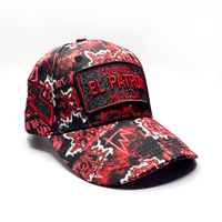 CASQUETTE EL PATRON LX BLACK RED