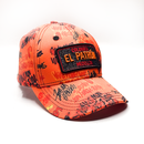 KIDS CASQUETTE EL PATRON FULL ORANGE PRINT